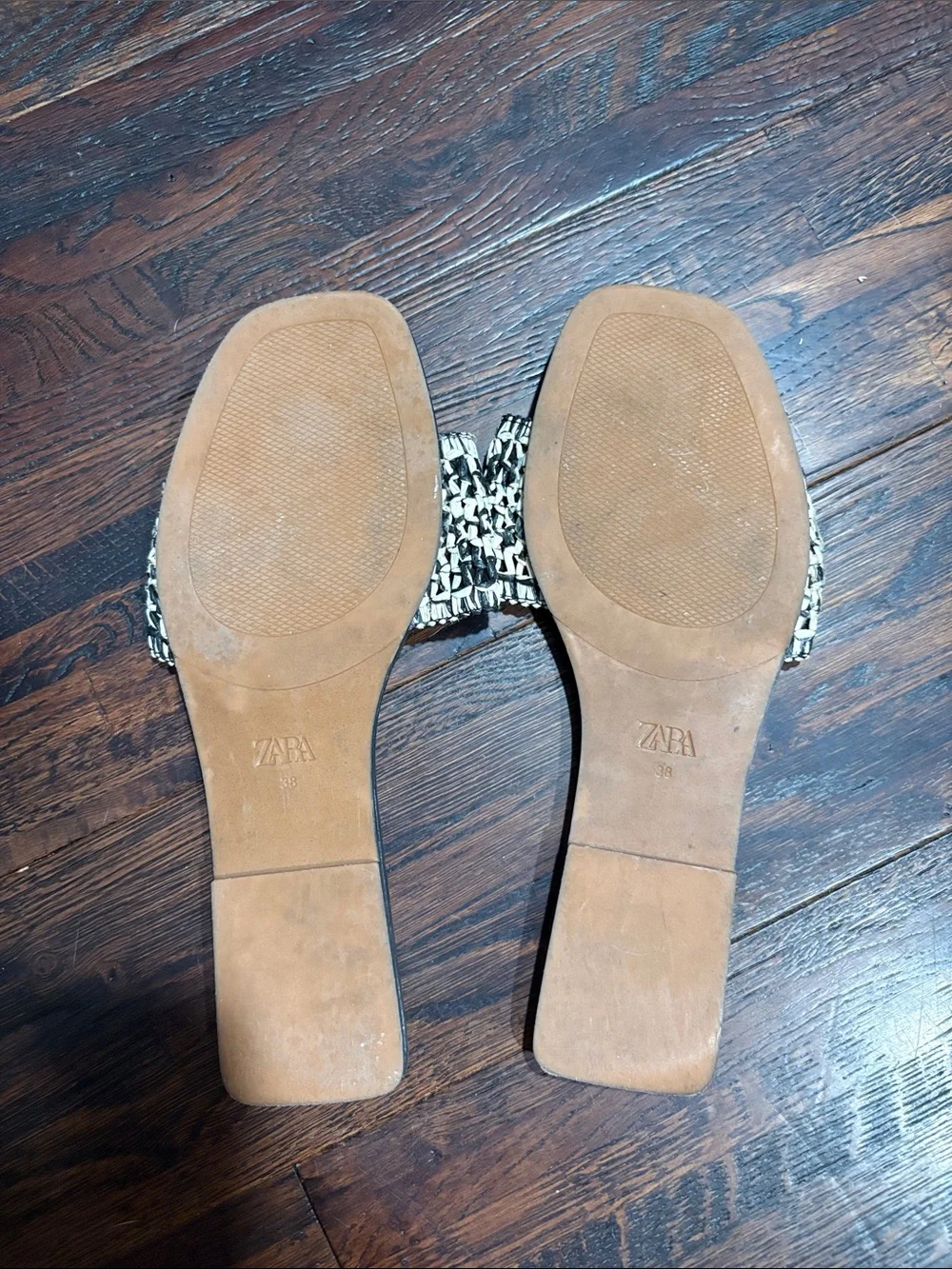 Zara Woven Sandals - Picture 5 of 6
